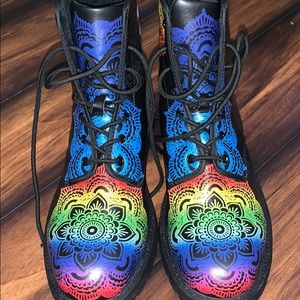 Chameleon boots.